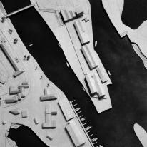 Phase 2 of the South Quay development in Hayle by Feilden Clegg Bradley Studios - model Phase 2 of the South Quay development in Hayle by Feilden Clegg Bradley Studios - model